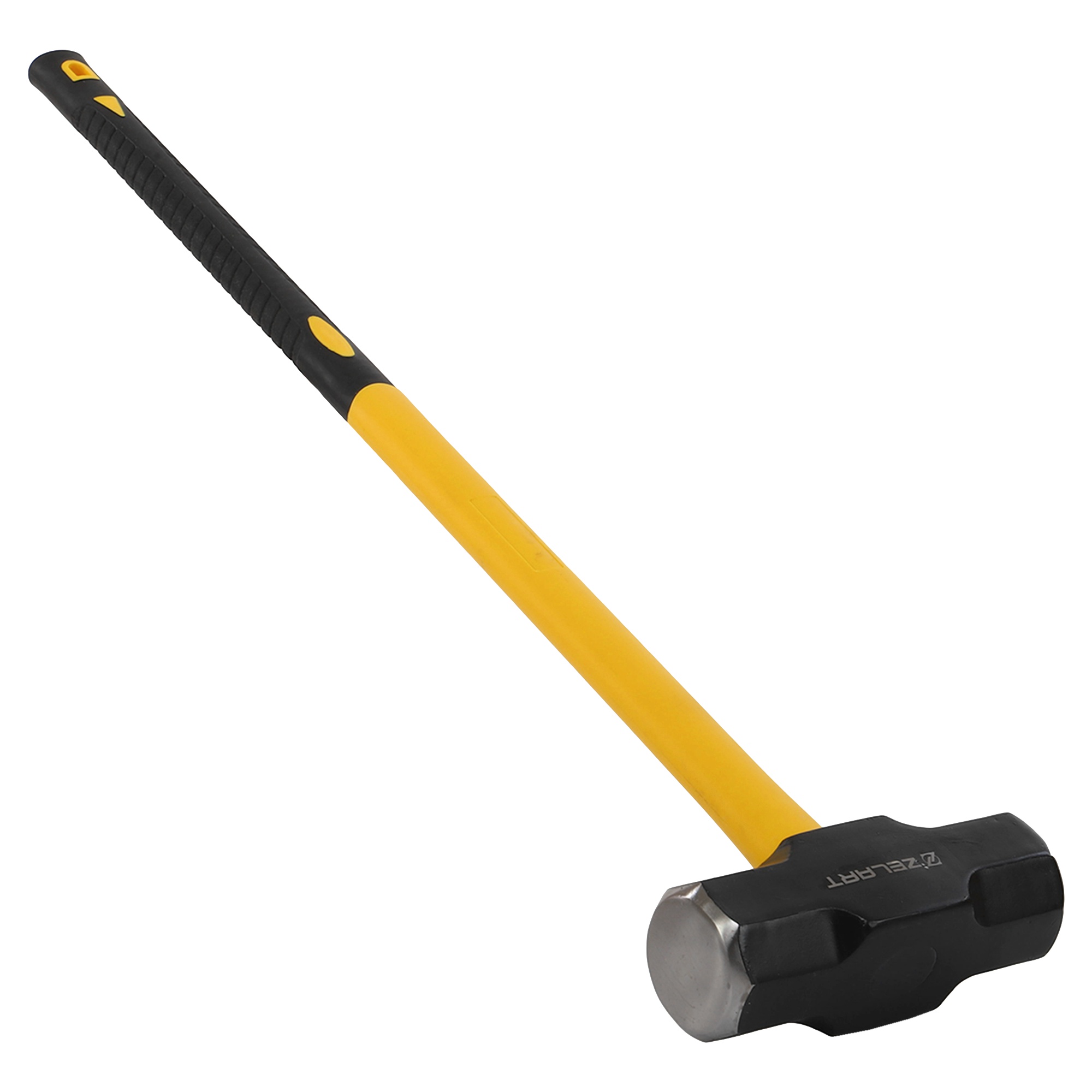 Кувалда сталева для кросфіту та функціональних тренувань Zelart HAMMER TA-9635-16LB 16LB 7,3кг чорний-жовтий
