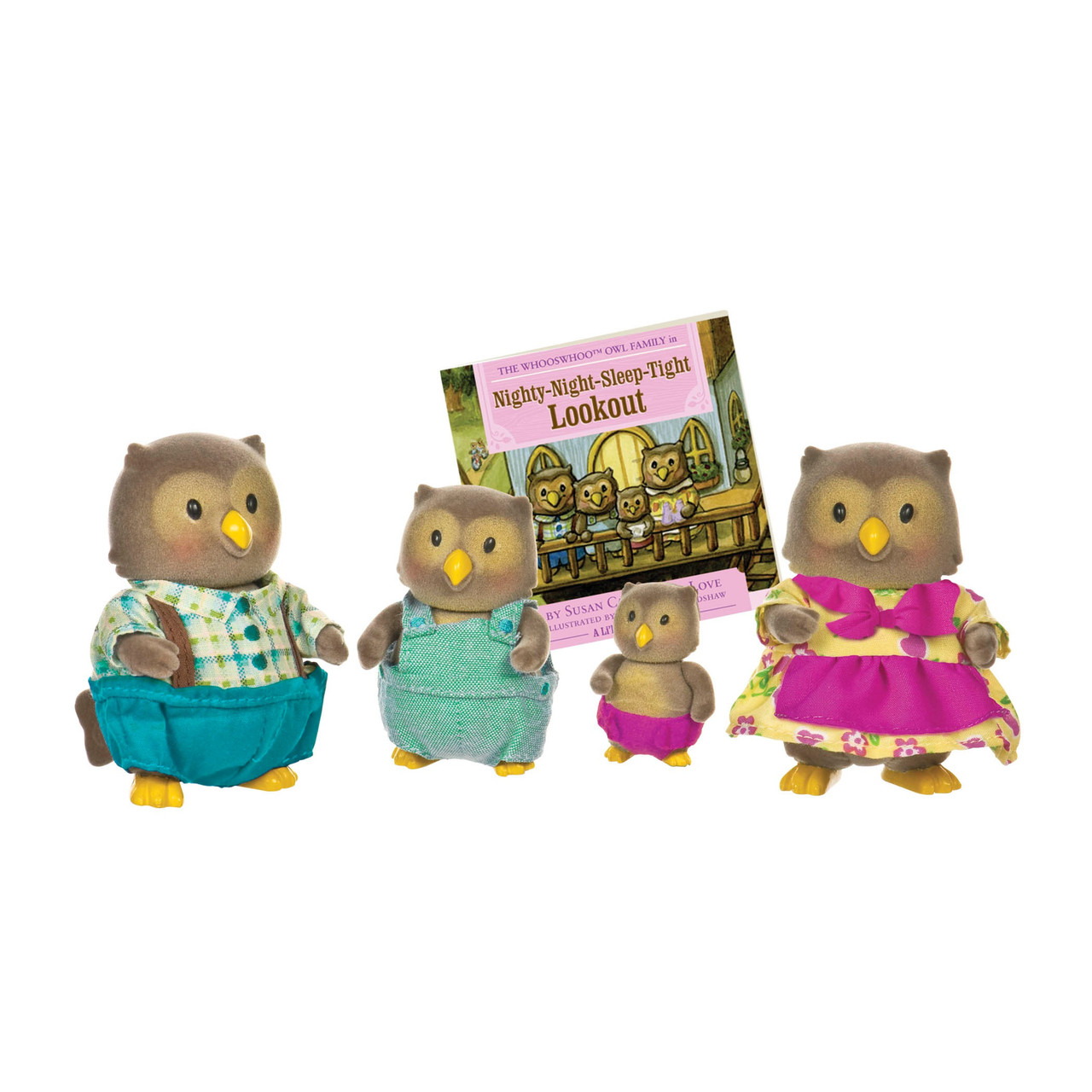 Ігровий набір фігурок Li`l Woodzeez Сім'я Сов