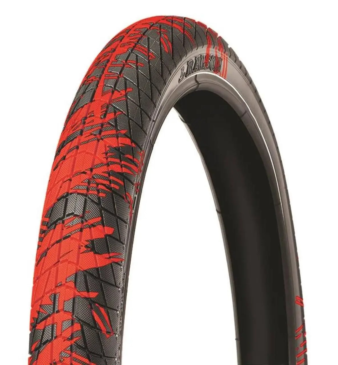 Покришка Ralson BMX 20 x 2,125 Чорний/Червоний (R-4602red)