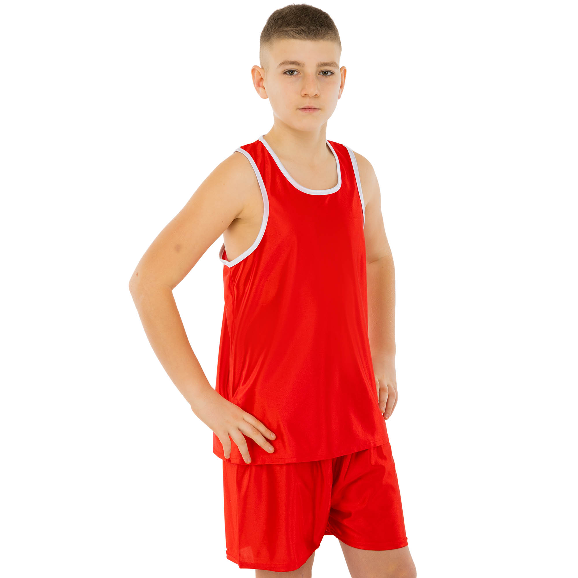 Форма боксерська дитяча SP-Sport BO-1652 S 130-140 см Червоний