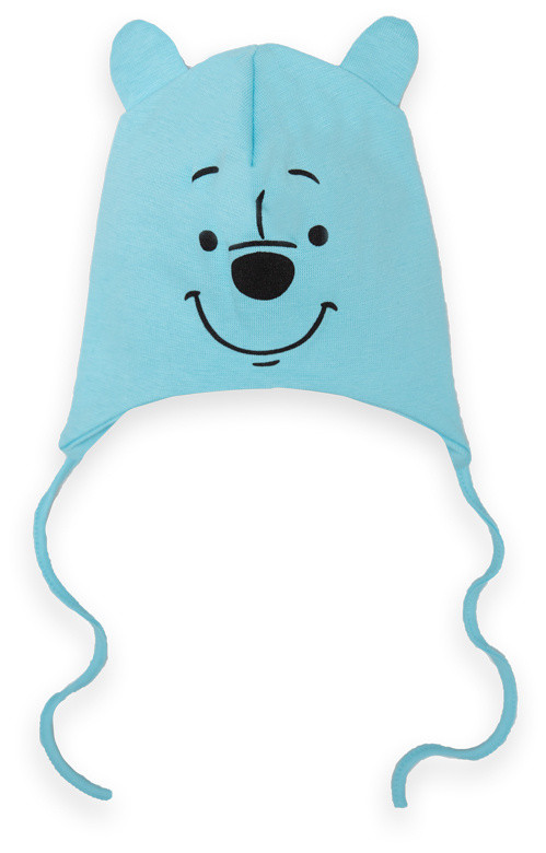 Шапка для хлопчика на зав'язках Gabbi GSK-M-23-6/1 Бірюзовий 42-44 (13548)