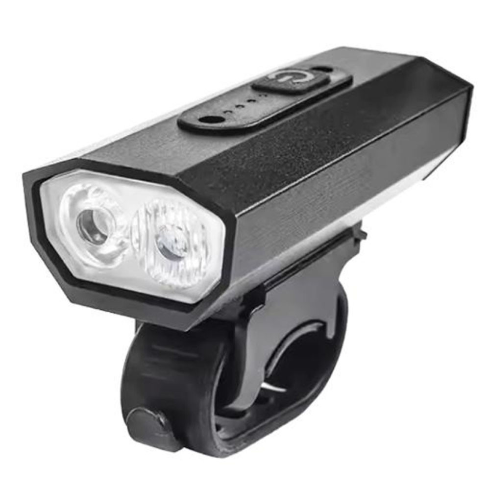 Велоліхтар Feel BK-08/01 Pro-2XPE Aluminum Waterproo microUSB Black (10725)