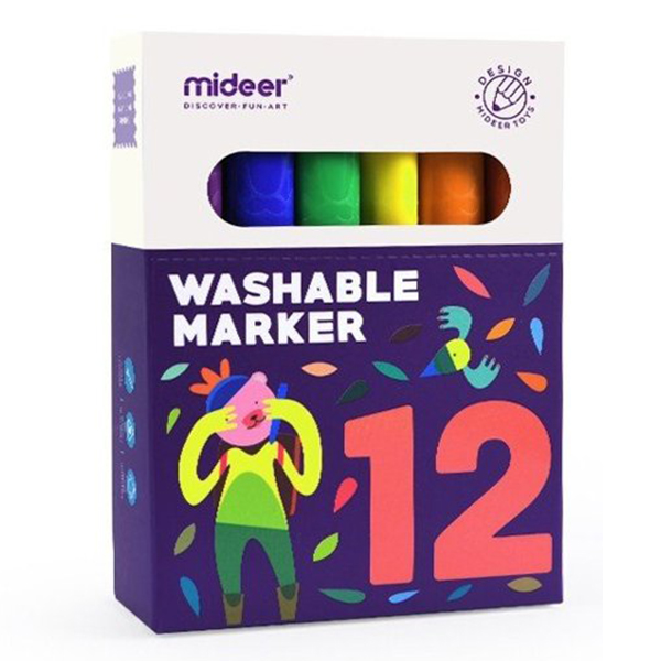 Маркери Mideer 12 шт (MD4069)