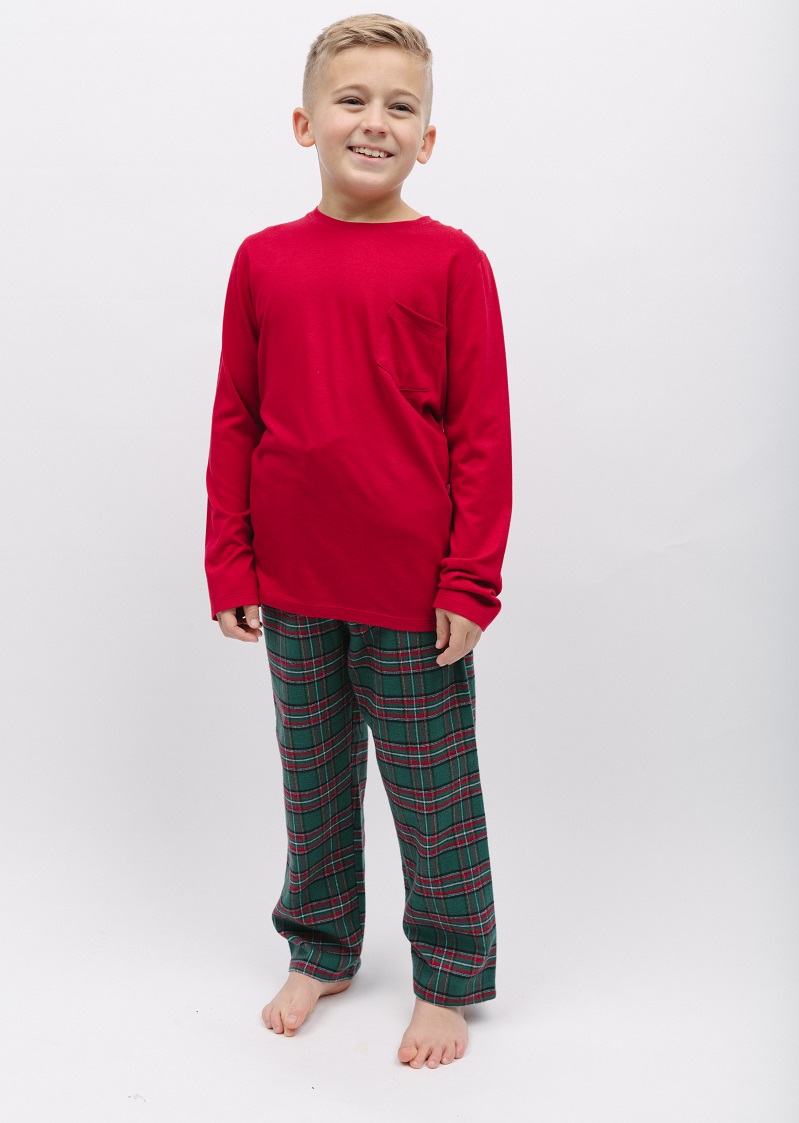 Піжама Cyberjammies Whistler 6858 110 см Червоно-зелений (5051877471429)