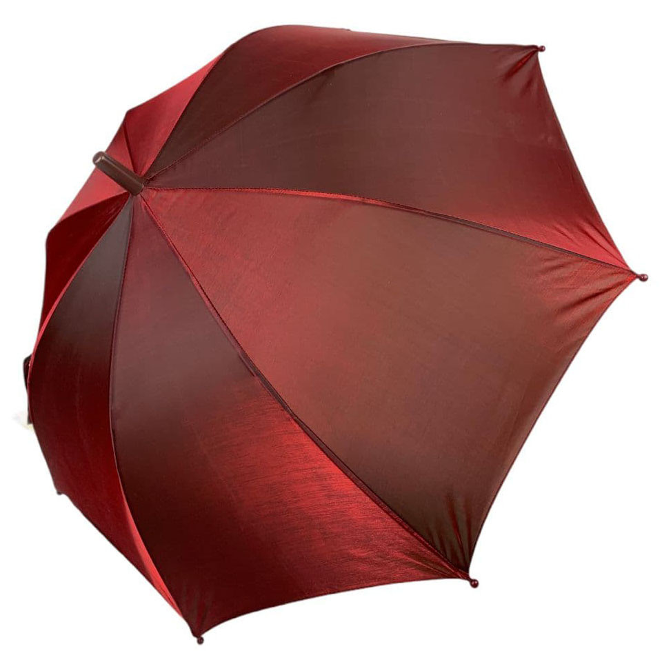 Дитяча парасолька тростина хамелеон однотонний Max бордовий 034-4