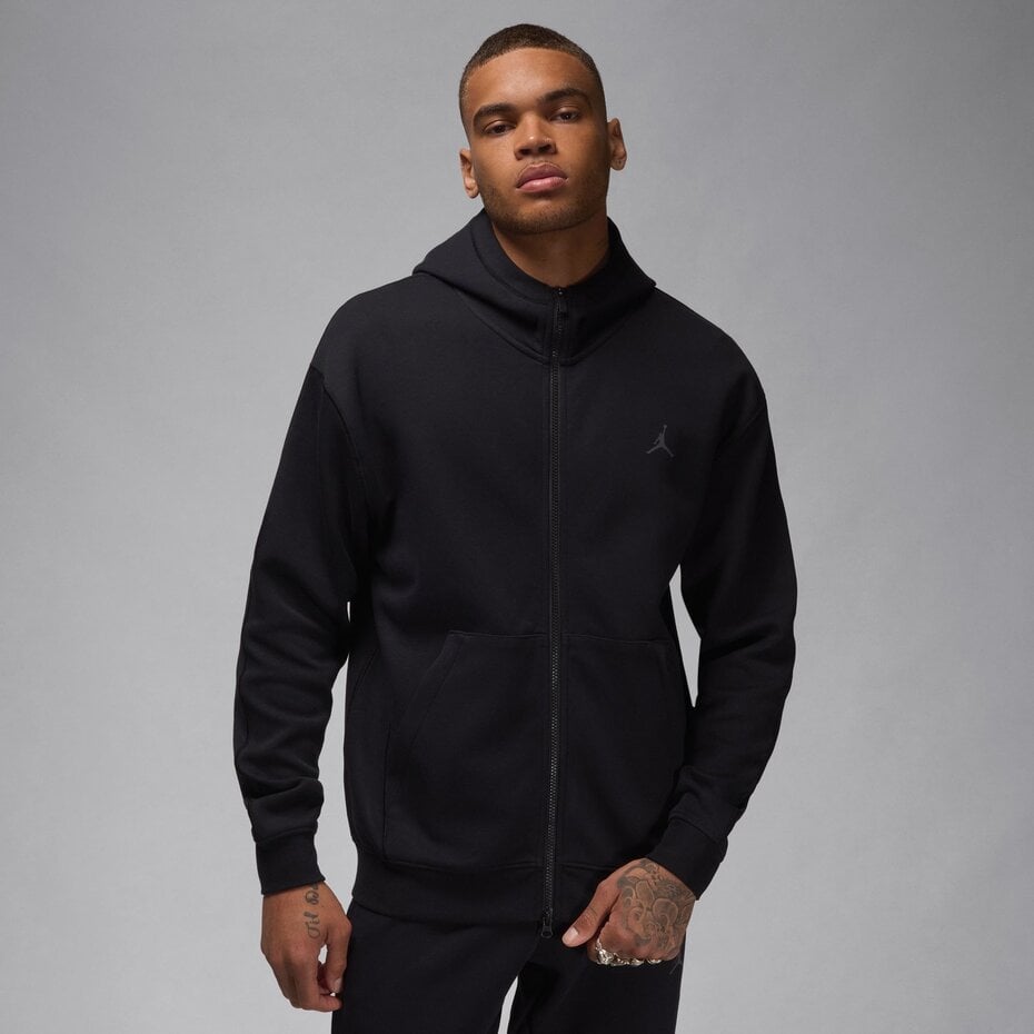 Толстовка чоловіча Jordan Sport Hoop Fleece XL Чорний (FV8602-010)