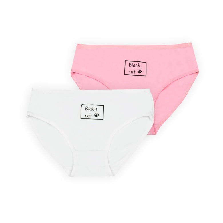 Труси для дівчинки Gabbi TRD-24-3/2 2 шт 164 Біло-рожевий (14139)