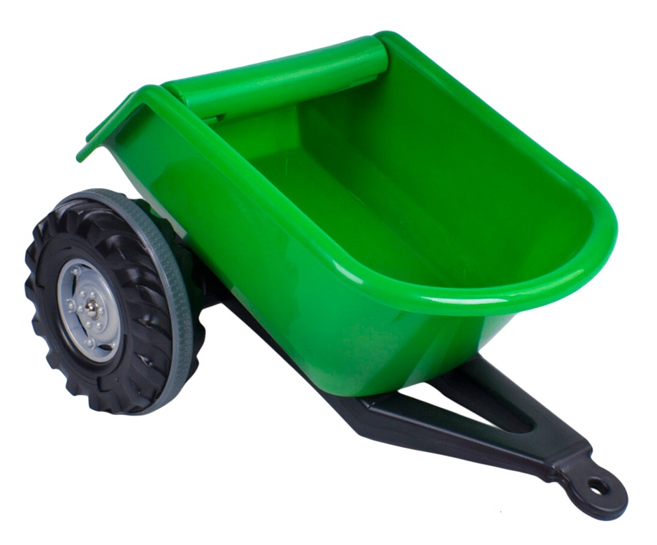 Причіп до педальних тракторів Pilsan 68 х 52 х 38 см до 35 кг Green (90582)