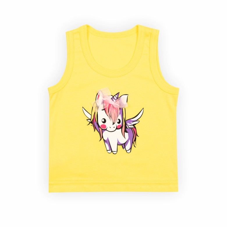 Майка для дівчинки Gabbi MK-24-1 Жовтий 98 (14037)