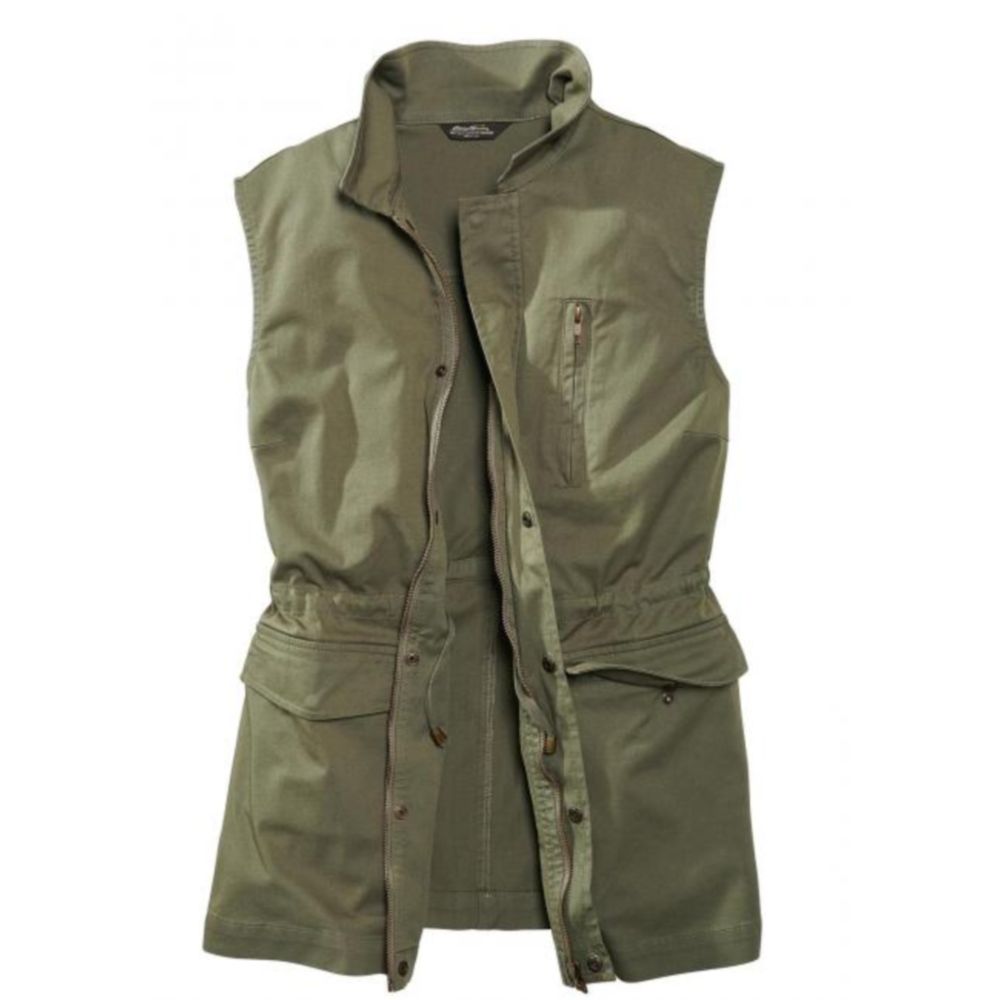 Жилет Eddie Bauer Women Vest Flap Pockets KHAKI M Хакі (7113629KH)