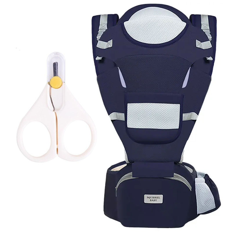 Хіпсит Squirrel baby Х2020 12в1 Темно-синій та ножиці Білі (v-11902)