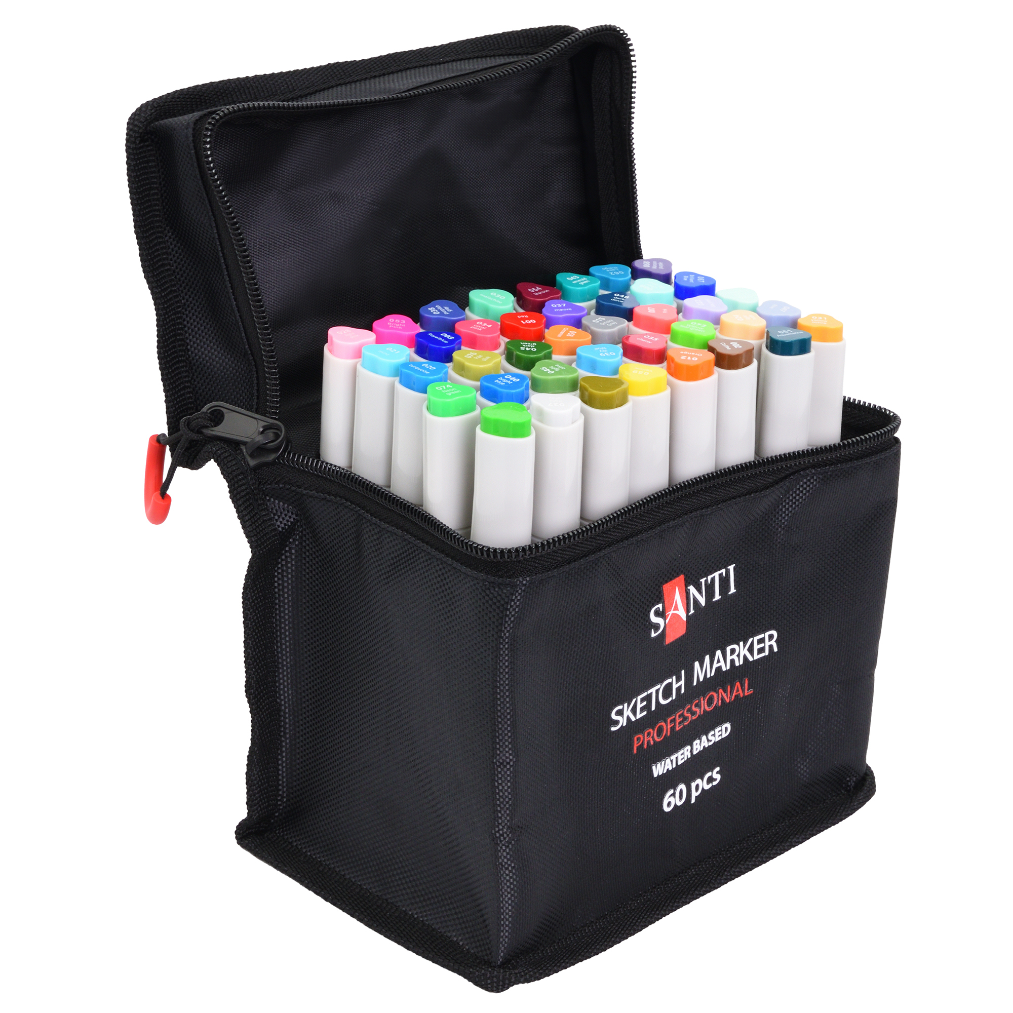 Набір маркерів Santi Акварельні 60 шт Різнокольоровий (391104)