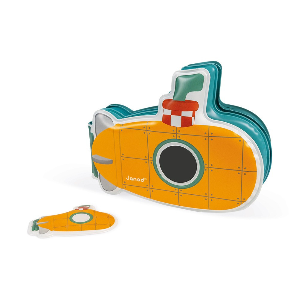 Іграшка книга для купання для дітей Janod Субмарина