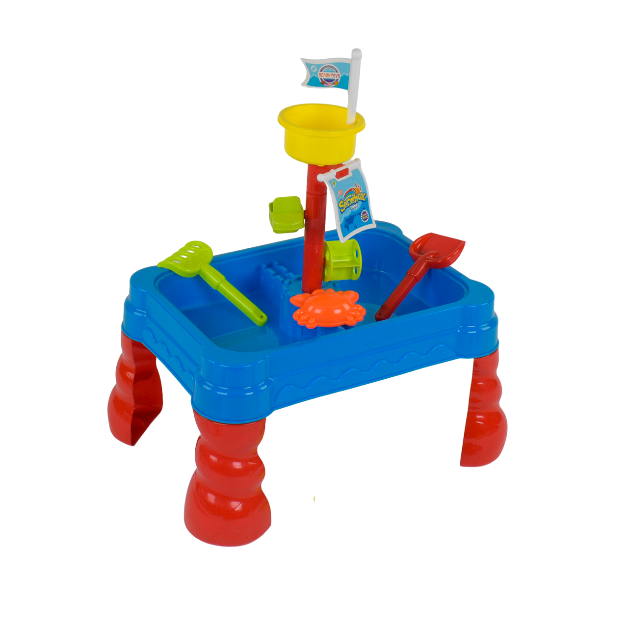 Столик для піску та води Merconser 53х39х64 см Різнокольоровий (85798)