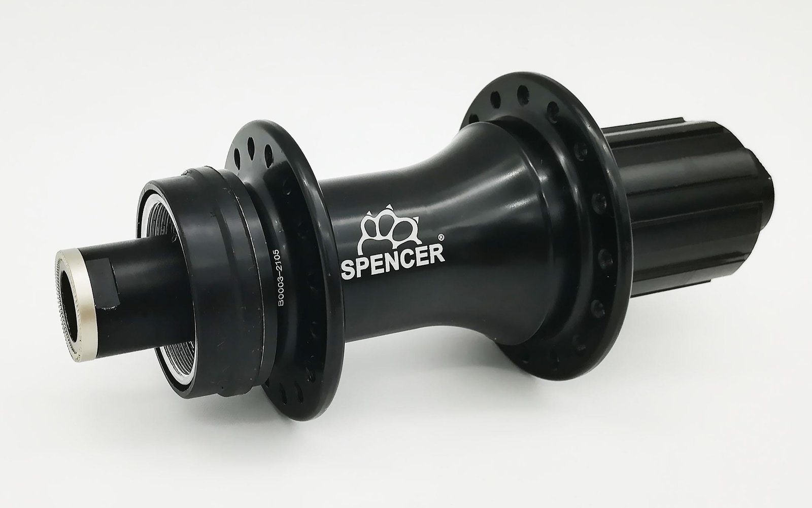 Втулка задня Spencer Gravel 32шп промислові 12 мм Чорний (PIAI88)