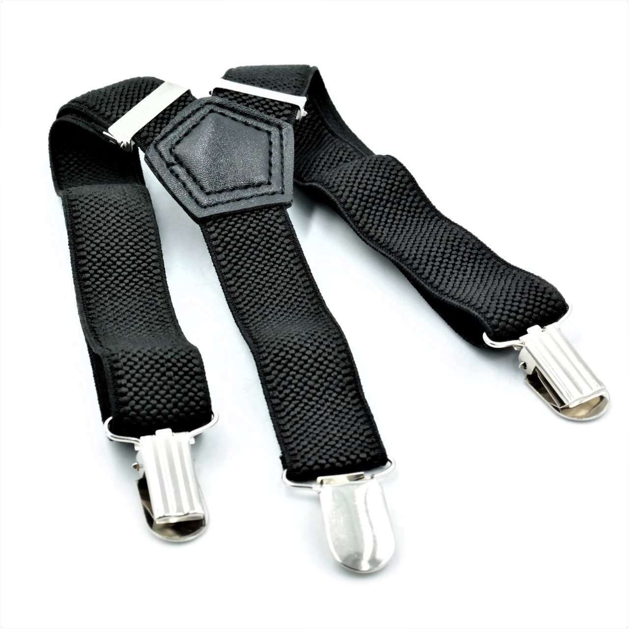 Підтяжки дитячі Weatro Чорні (det-pd-024)