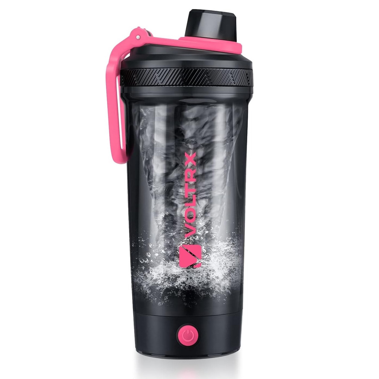 Шейкер спортивний електричний VOLTRX Gallium 600 мл Pink