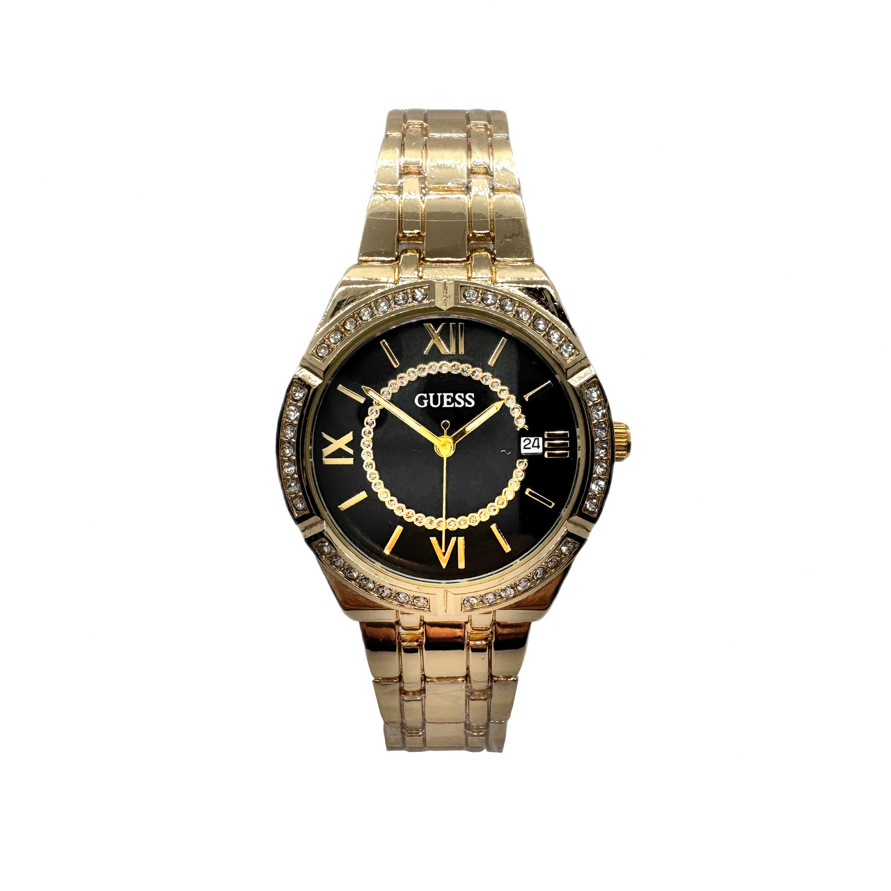 Годинник жіночий наручний Guess IBW912YB Жовте золото