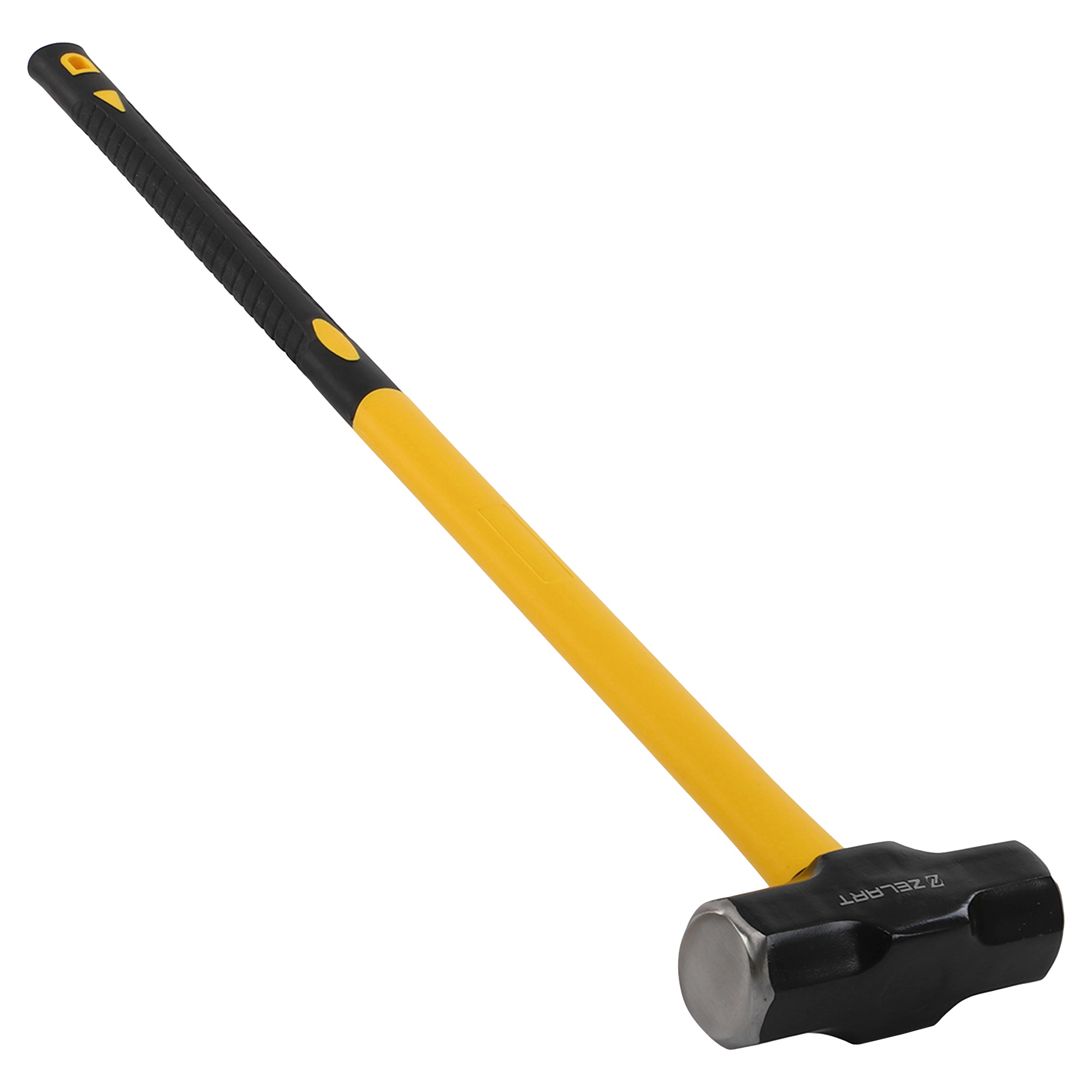 Кувалда сталева для кросфіту та функціональних тренувань Zelart HAMMER TA-9635-12LB 12LB 5,4кг чорний-жовтий