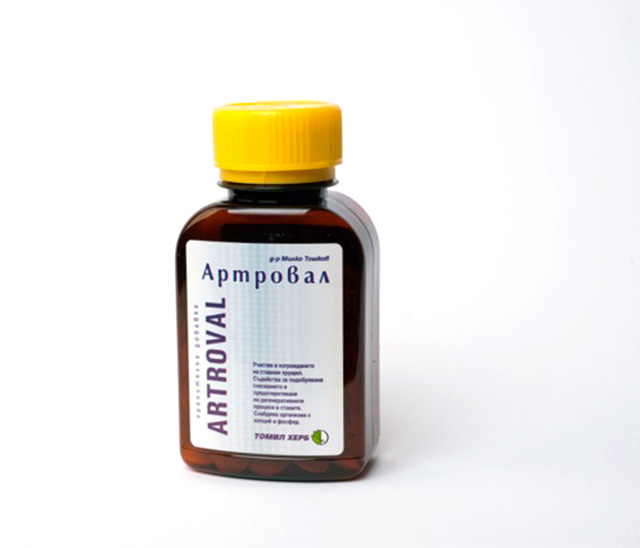 Пігулки Tomil Herb Артровал №120, 500 мг.