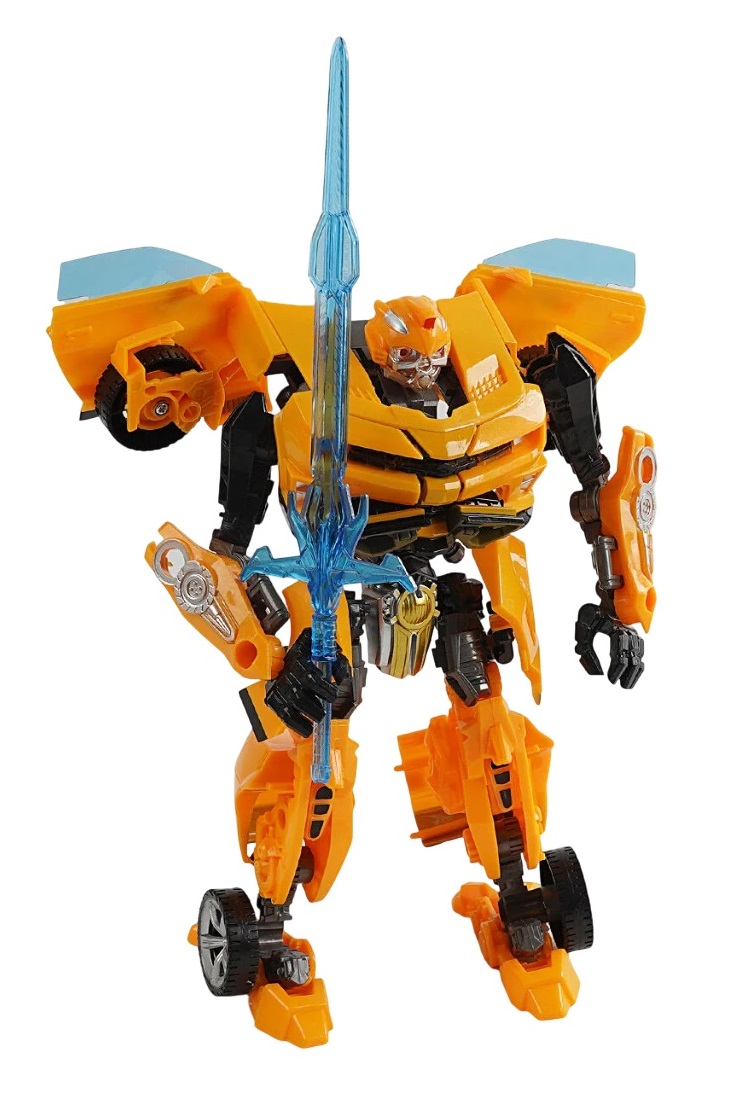 Трансформер Yufeng Robot 24х10х30 см Жовтий (162001)