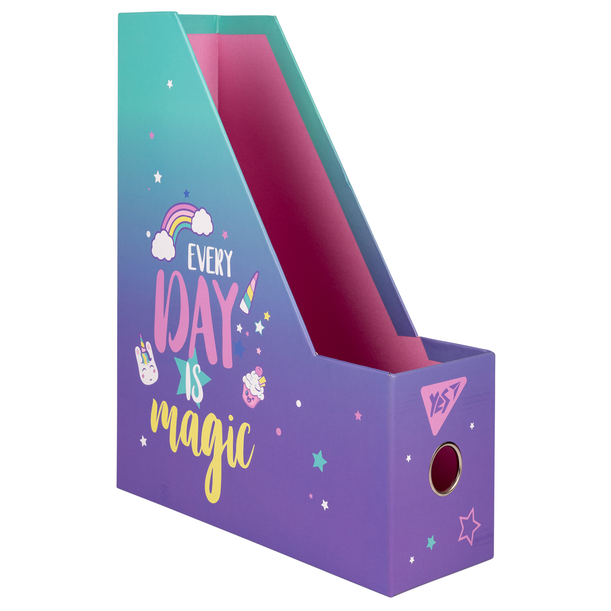 Лоток для документів YES Glamour вертикальний картон (708214)