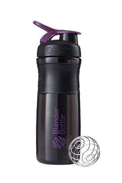 Шейкер спортивний пляшка BlenderBottle SportMixer 28oz/820ml Black/Plum Original