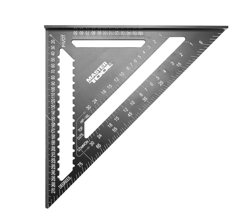Кутник тесляра MASTERTOOL SWANSON 300 мм алюмінієвий 30-3519