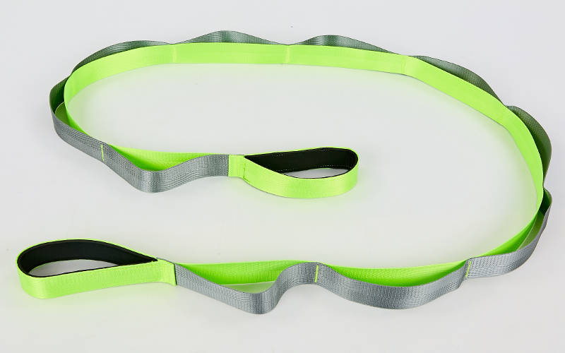 Стрічка для розтяжки planeta-sport FI-8369 Stretch Strap Салатовий (FI-8369_Салатовий)