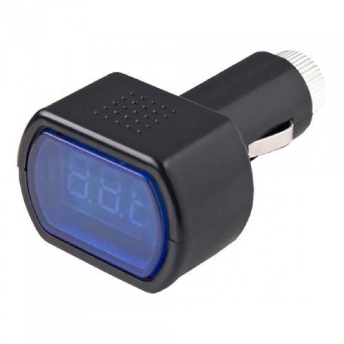 Цифровий вольтметр для автомобіля в прикурювач UKC AA618 (49853)