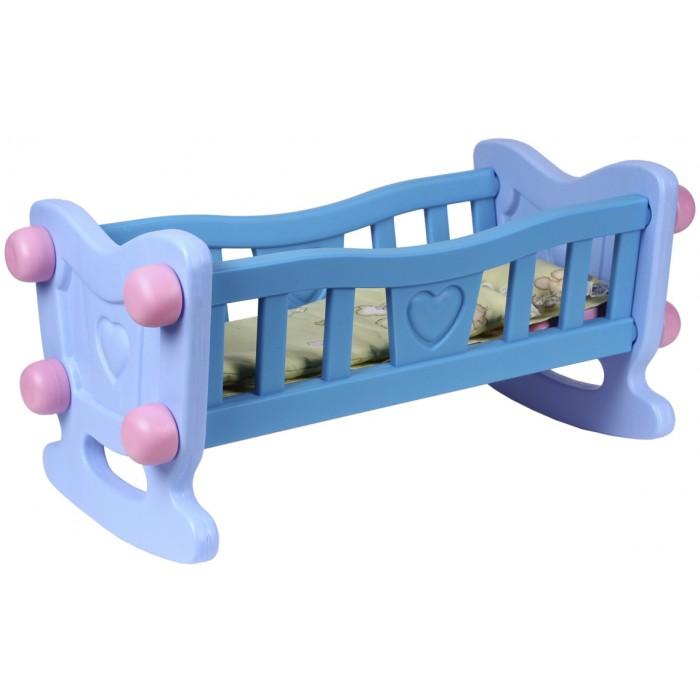 Ліжечко для ляльки Колиска Технок 4197 Блакитний (ZA00476)