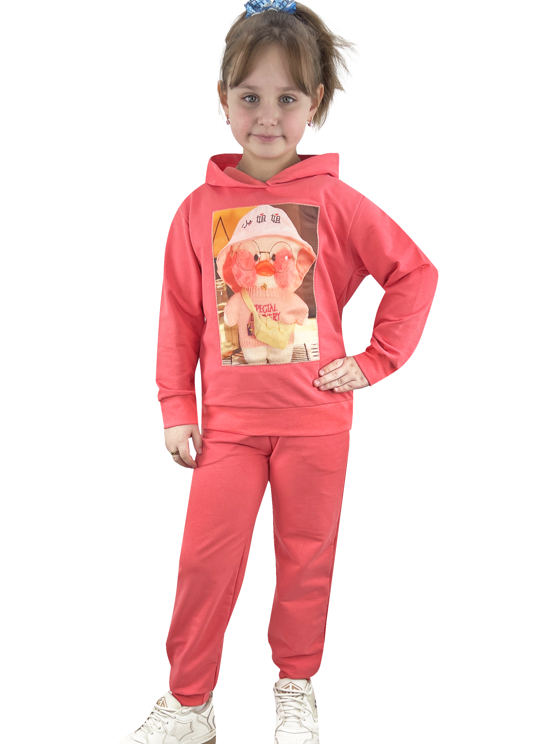 Костюм для дівчинки Модельер 31708 36 Персиковий (17924)