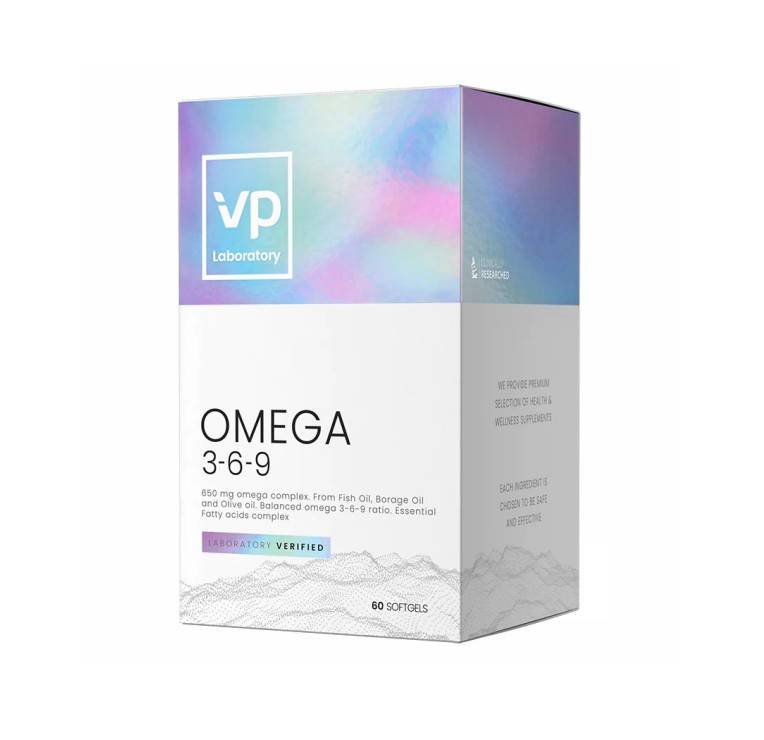Вітаміни VPLab Omega 3-6-9 60 caps (1086-2022-10-0289)