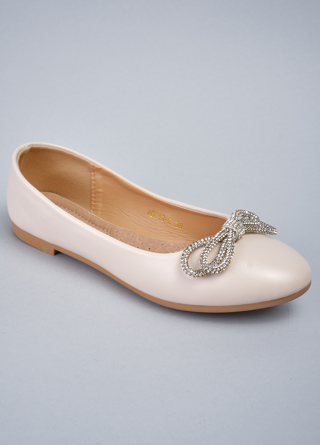 Балетки жіночі 343545 р.38 (23) Fashion Бежевий