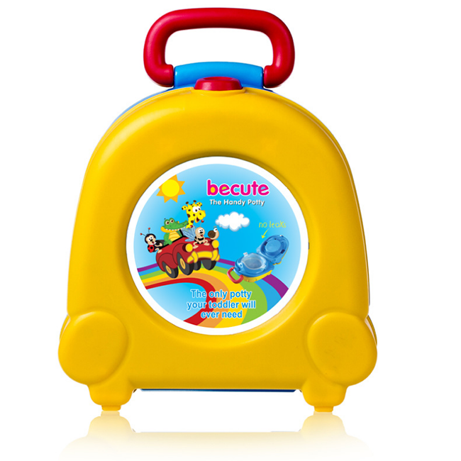 Дитячий дорожній горщик No Brand Becute Travel Potty Жовтий (SUN4999)
