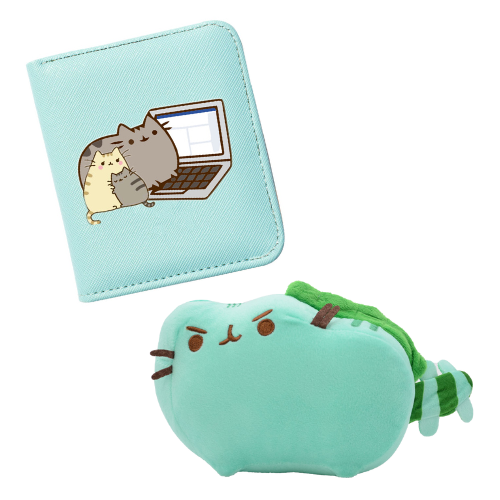 Комплект 2Life М'яка іграшка 15х12 см та Гаманець Pusheen cat v-12487