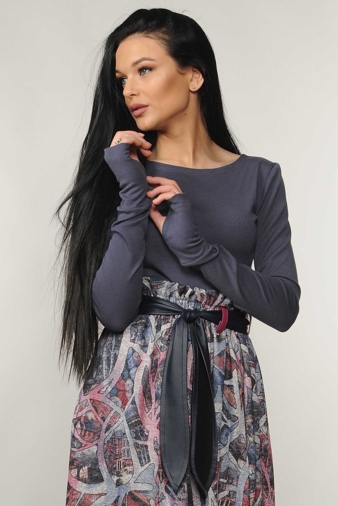 Кофта RiMari Бейс-Софт КФ 17.1-89/18 52 Джинс (8481)